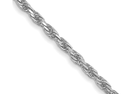 14k White Gold Chains Style W012 - Classique Jewelry Inc.