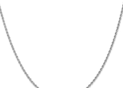 14k White Gold Chains Style W012S - Classique Jewelry Inc.