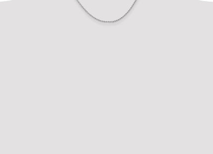 14k White Gold Chains Style W012S - Classique Jewelry Inc.