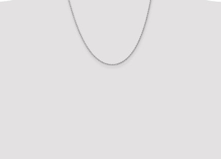 14k White Gold Chains Style W012S - Classique Jewelry Inc.