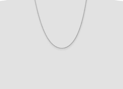 14k White Gold Chains Style W012S - Classique Jewelry Inc.