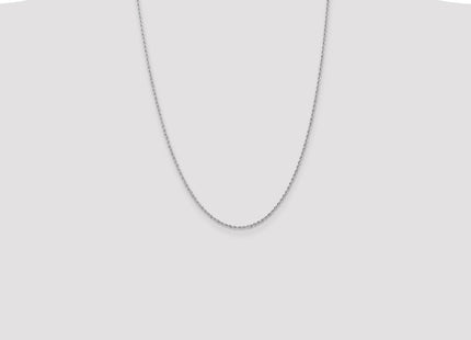14k White Gold Chains Style W012S - Classique Jewelry Inc.