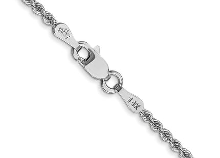 14k White Gold Chains Style W014S - Classique Jewelry Inc.