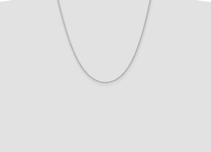 14k White Gold Chains Style W014S - Classique Jewelry Inc.