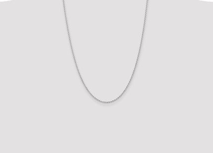 14k White Gold Chains Style W014S - Classique Jewelry Inc.