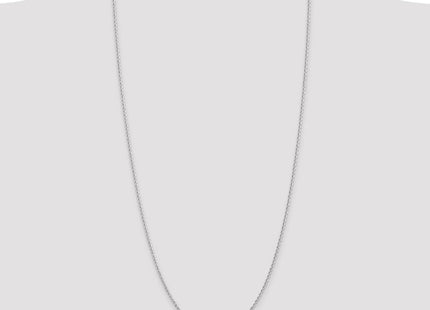 14K White Gold Regular Rope with Lobster Clasp Chain (Style W014S-30)