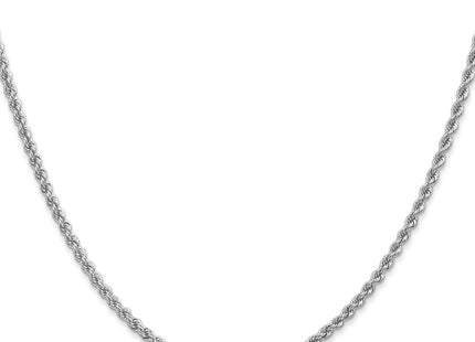 14k White Gold Chains Style W016S - Classique Jewelry Inc.