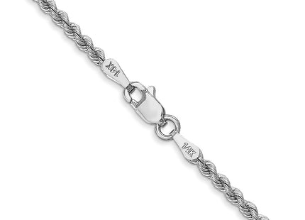 14k White Gold Chains Style W016S - Classique Jewelry Inc.