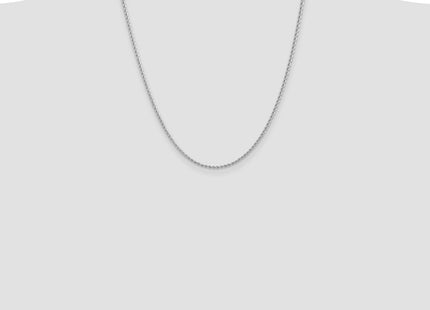 14k White Gold Chains Style W016S - Classique Jewelry Inc.