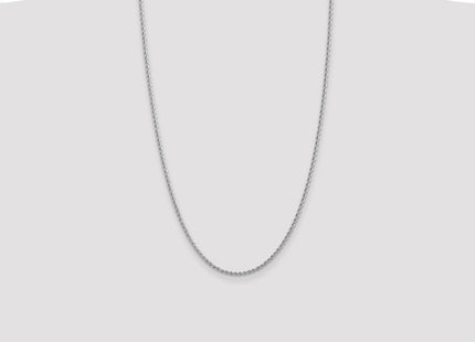 14k White Gold Chains Style W016S - Classique Jewelry Inc.