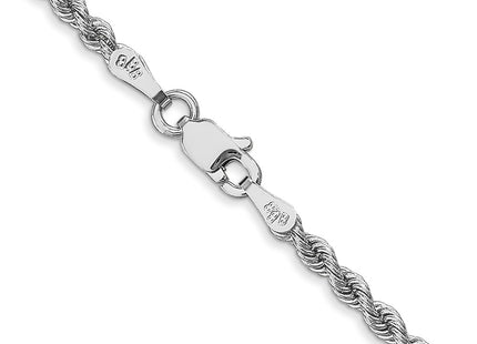 14k White Gold Chains Style W018S - Classique Jewelry Inc.