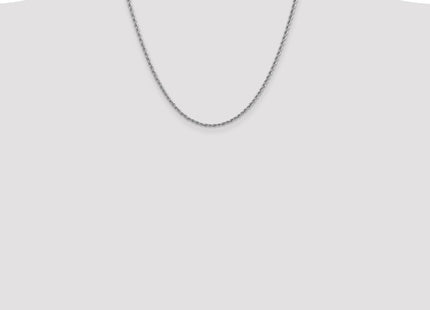 14k White Gold Chains Style W018S - Classique Jewelry Inc.