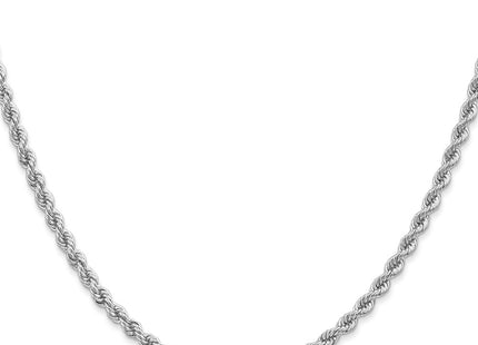14k White Gold Chains Style W021S - Classique Jewelry Inc.