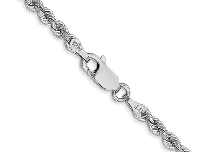 14k White Gold Chains Style W021S - Classique Jewelry Inc.