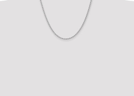 14k White Gold Chains Style W021S - Classique Jewelry Inc.