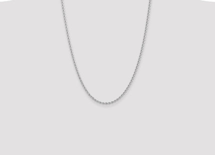 14k White Gold Chains Style W021S - Classique Jewelry Inc.