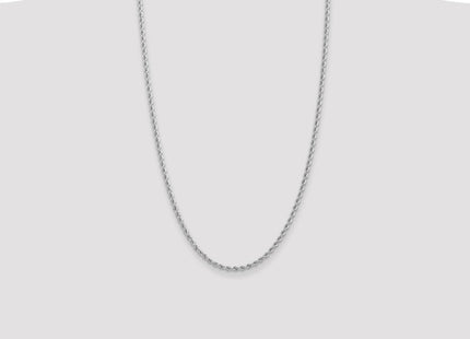 14k White Gold Chains Style W021S - Classique Jewelry Inc.