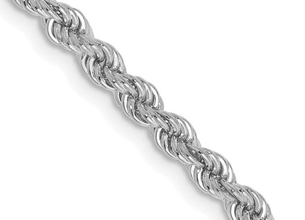 14k White Gold Chains Style W021S - Classique Jewelry Inc.