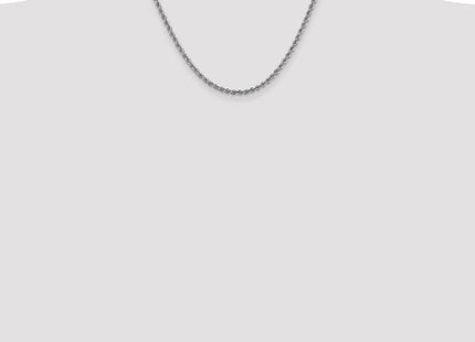 14k White Gold Chains Style W023S - Classique Jewelry Inc.
