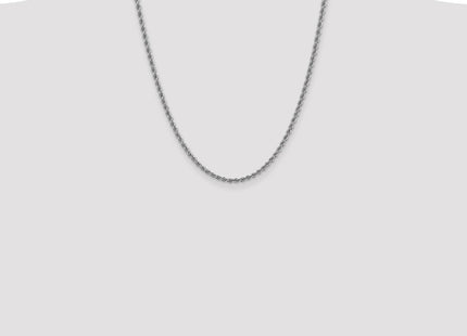 14k White Gold Chains Style W023S - Classique Jewelry Inc.