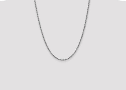 14k White Gold Chains Style W023S - Classique Jewelry Inc.