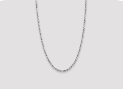 14k White Gold Chains Style W023S - Classique Jewelry Inc.