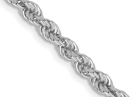14k White Gold Chains Style W023S - Classique Jewelry Inc.