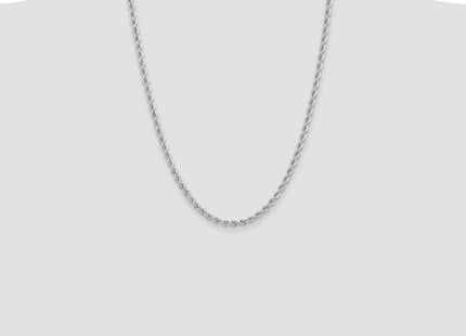 14k White Gold Chains Style W030S - Classique Jewelry Inc.