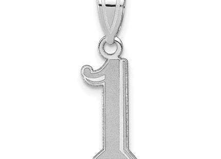 14k White Gold Pendants Style WAEN01 - Classique Jewelry Inc.