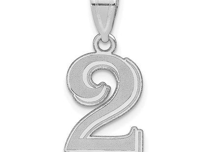 14k White Gold Pendants Style WAEN02 - Classique Jewelry Inc.