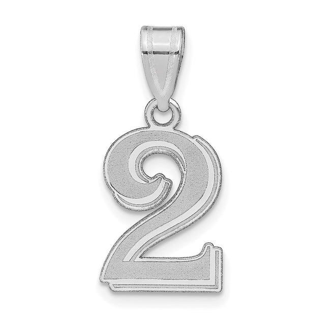 14k White Gold Pendants Style WAEN02 - Classique Jewelry Inc.