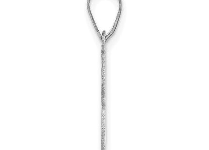 14k White Gold Pendants Style WAEN03 - Classique Jewelry Inc.