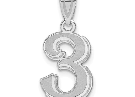 14k White Gold Pendants Style WAEN03 - Classique Jewelry Inc.