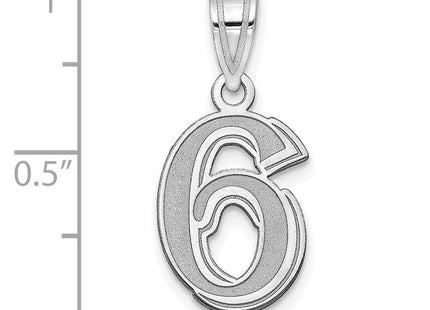 14k White Gold Pendants Style WAEN06 - Classique Jewelry Inc.