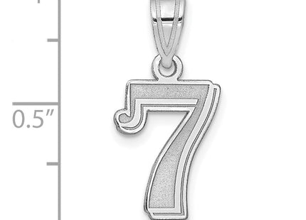 14k White Gold Pendants Style WAEN07 - Classique Jewelry Inc.
