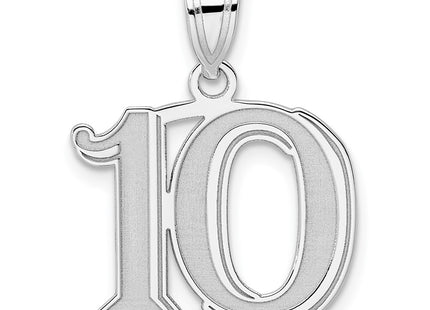 14k White Gold Pendants Style WAEN10 - Classique Jewelry Inc.