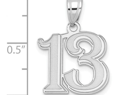 14k White Gold Pendants Style WAEN13 - Classique Jewelry Inc.