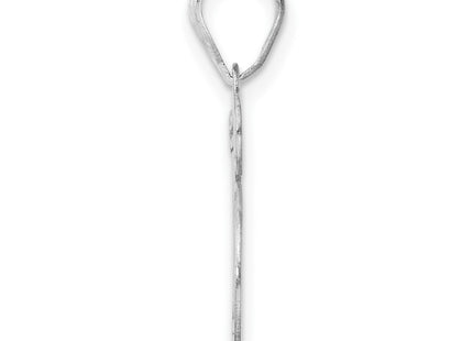 14k White Gold Pendants Style WAEN15 - Classique Jewelry Inc.