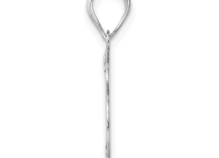 14k White Gold Pendants Style WAEN16 - Classique Jewelry Inc.