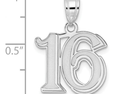 14k White Gold Pendants Style WAEN16 - Classique Jewelry Inc.