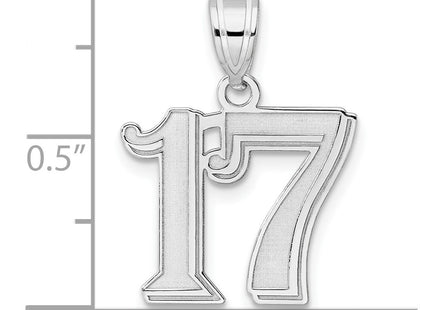 14k White Gold Pendants Style WAEN17 - Classique Jewelry Inc.