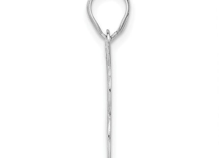 14k White Gold Pendants Style WAEN18 - Classique Jewelry Inc.