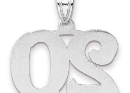 14k White Gold Pendants Style WAEN20 - Classique Jewelry Inc.