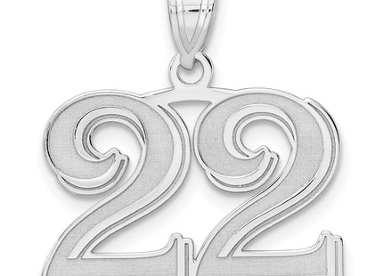 14k White Gold Pendants Style WAEN22 - Classique Jewelry Inc.