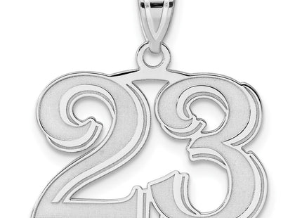 14k White Gold Pendants Style WAEN23 - Classique Jewelry Inc.