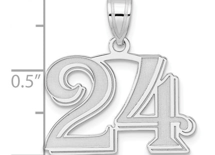 14k White Gold Pendants Style WAEN24 - Classique Jewelry Inc.