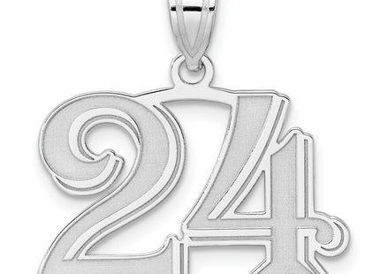 14k White Gold Pendants Style WAEN24 - Classique Jewelry Inc.