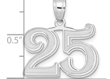 14k White Gold Pendants Style WAEN25 - Classique Jewelry Inc.