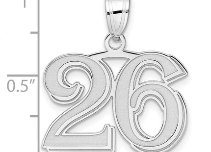 14k White Gold Pendants Style WAEN26 - Classique Jewelry Inc.