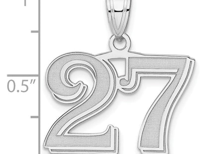 14k White Gold Pendants Style WAEN27 - Classique Jewelry Inc.